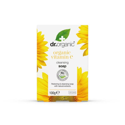 Dr.Organic Vitamin E Soap 100g - Shams Shopping Centre Dr. Organic