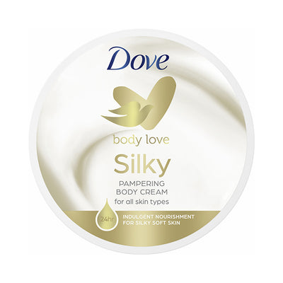 Dove Body Love Silky Pampering Body Cream 300ml - Shams Shopping Centre Dove