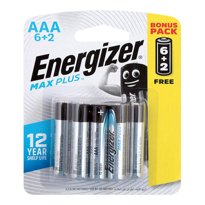 Energizer Max Plus ALK AA BP6+2 - Shams Shopping Centre Energizer