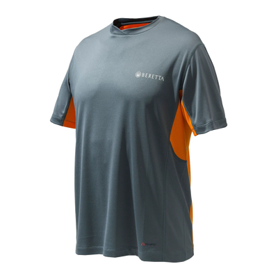 Beretta Flash Tech Shirt Grey Castlerock TS452T19380911XXL - Shams Shopping Centre Beretta