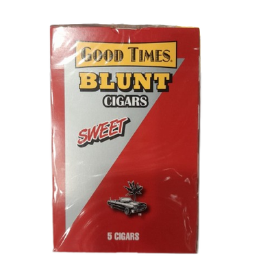 Good Times Blunt Sweet 5 Cigars - Shams Shopping Centre Good Times