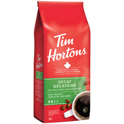 Tim Hortons Decaf Gound Coffee 300g - Shams Shopping Centre Tim Hortons