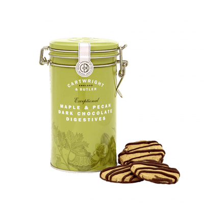 Cartwright & Butler Maple & Pecan Dark Chocolate Digestive Biscuits 200g - Shams Shopping Centre Cartwright & Butler