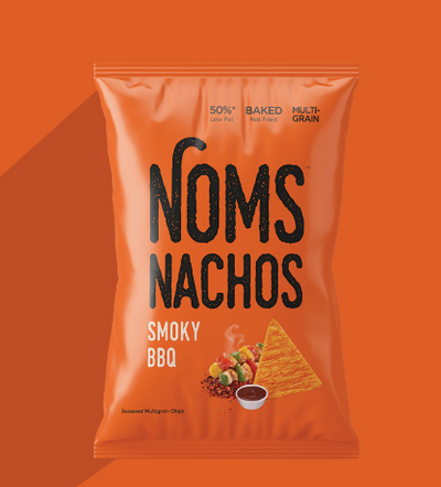 Noms Nachos Smoky BBQ Chips 64g - Shams Shopping Centre Noms