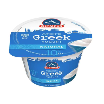 Olympas Greek Yogurt Natural 10% Fat 150g - Shams Shopping Centre Olympas
