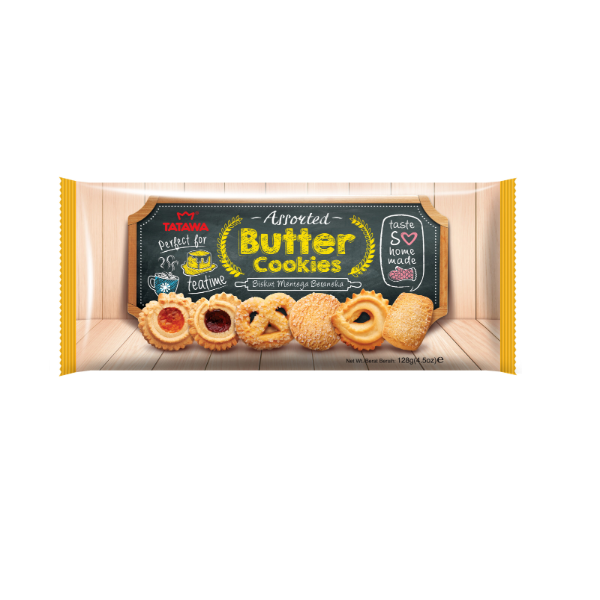 Tatawa Assorted Butter Cookies 128g