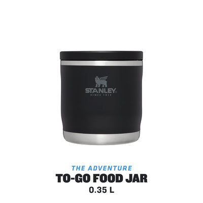 Stanley Adventure To Go Food Jar 12oz 10-10837-015 Black - Shams Shopping Centre Stanley