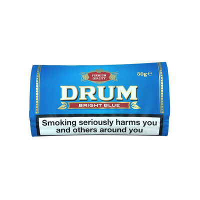 Drum Bright Blue Tobacco 50gm - Shams Shopping Centre Drum
