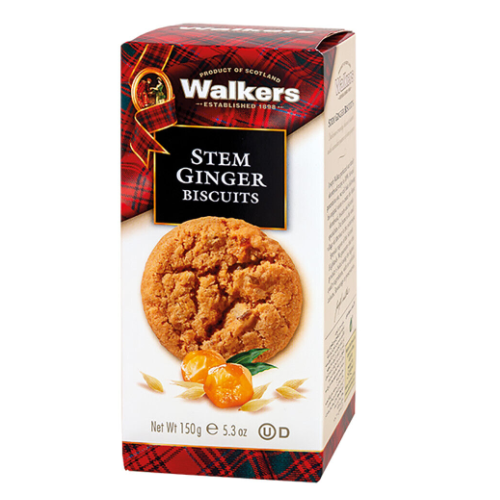 Walkers Stem Ginger Biscuits 150g Shams Shopping Centre