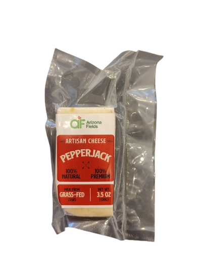 Arizona Fields  Artisan Cheese Pepper Jack 100g - Shams Shopping Centre Arizona Fields