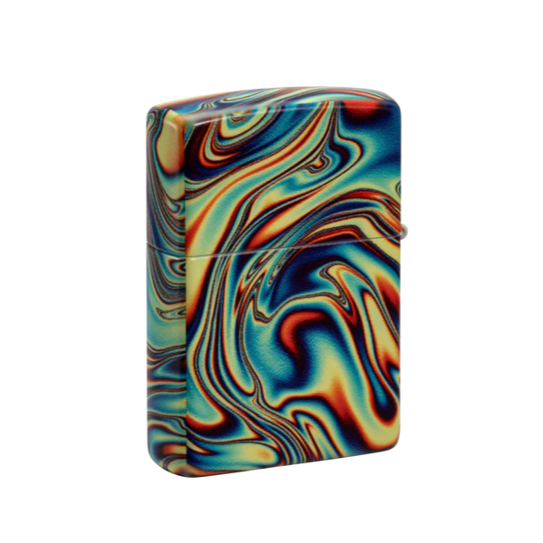 Zippo 48612 Colorful Swirl Pattern