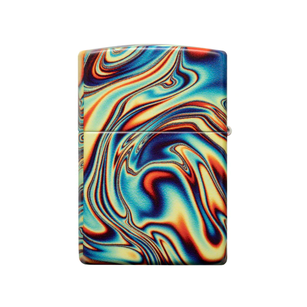 Zippo 48612 Colorful Swirl Pattern