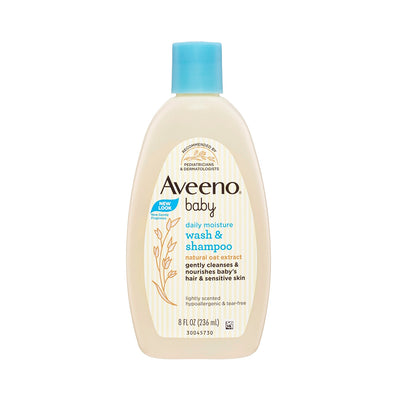 Aveeno Baby Wash And Shampoo 236ml - Shams Shopping Centre Aveeno