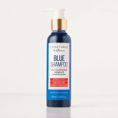 Conatural Brilliance Blue Shampoo 150ml - Shams Shopping Centre Conatural