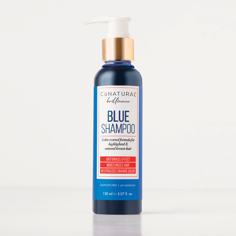 Conatural Brilliance Blue Shampoo 150ml