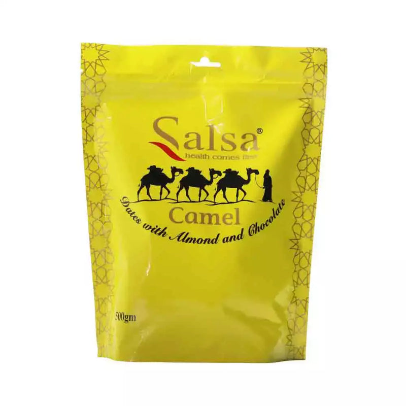 Salsa Dates With Almond & Chocolate Pouch 500g