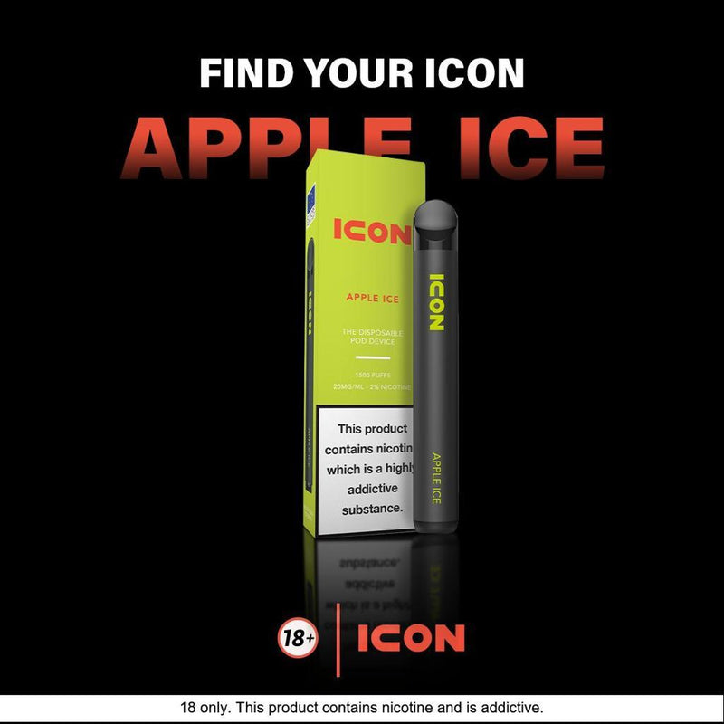 Icon Apple Ice Disposable Pod 1500 Puff