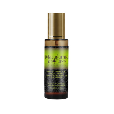 Argan Macadamia De Luxe Professional Hair Oil Treatment 100ml - Shams Shopping Centre Argan De Luxe