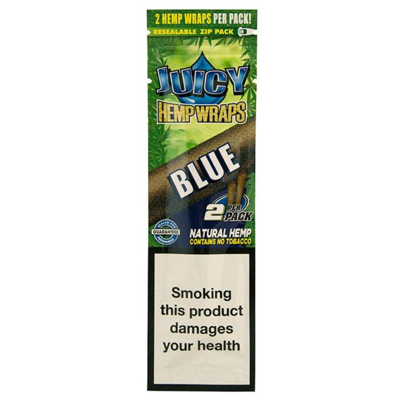 Juicy Pure Hemp Wraps - Blue