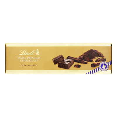 Lindt Swiss Premium Dark Chocolate Bar 300g - Shams Shopping Centre Lindt