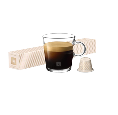 Nespresso Frosted Caramel Nuts Coffee Pods 49g - Shams Shopping Centre Nespresso