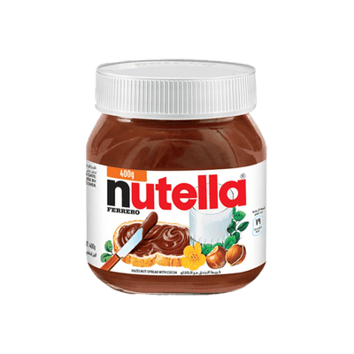 Ferrero Nutella Spread Jar 400gr - Shams Shopping Centre Ferrero Rocher