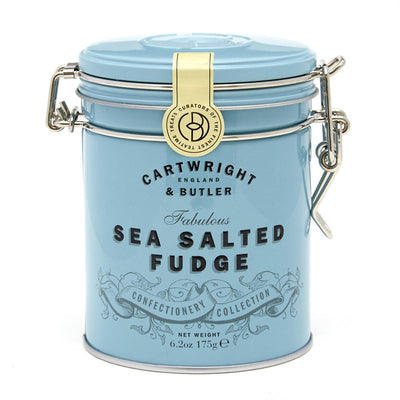 Cartwright & Butler Sea Salted Fudge in Tin 175g - Shams Shopping Centre Cartwright & Butler