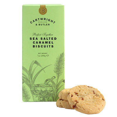 Cartwright & Butler Sea Salted Caramel Biscuits in Carton 200g - Shams Shopping Centre Cartwright & Butler