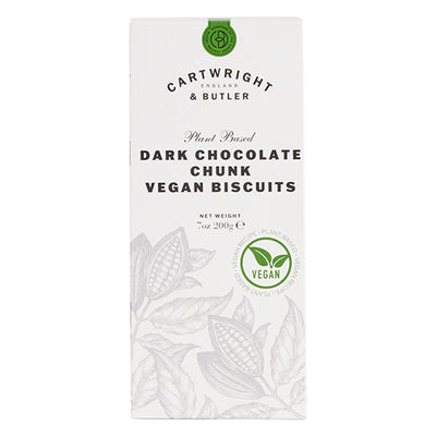 Cartwright & Butler Vegan Dark Chocolate Chunks Biscuits 200g - Shams Shopping Centre Cartwright & Butler