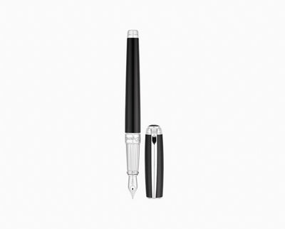ST Dupont Wi Line D FP Large Black/PALL (410100L) - Shams Shopping Centre ST Dupont