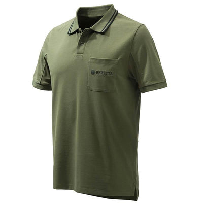 Beretta Airmesh Polo SS-S-MP471T13540715S-GREEN - Shams Shopping Centre Beretta
