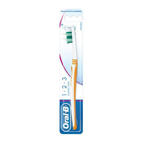 Oral-B 1.2.3 Classic Care Tooth Brush Medium