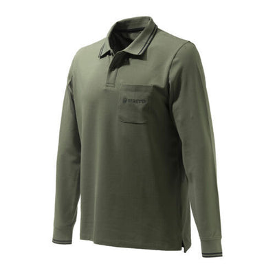 Beretta Airmesh Polo S-MP471T13540715-GREEN - Shams Shopping Centre Beretta
