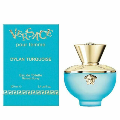 Versace Dylan Turquoise Pour Femme EDT 100ml - Shams Shopping Centre Versace