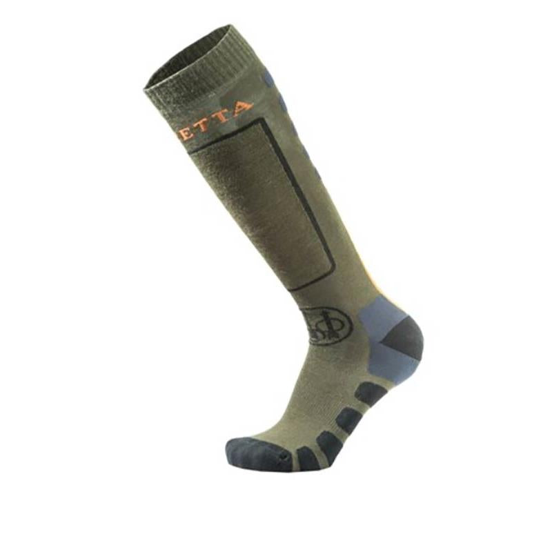 Beretta Long Merino Socks-M-CL051T16630076M-GREEN