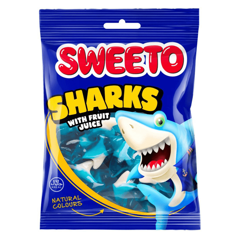 Sweeto Sharks Jelly 80g