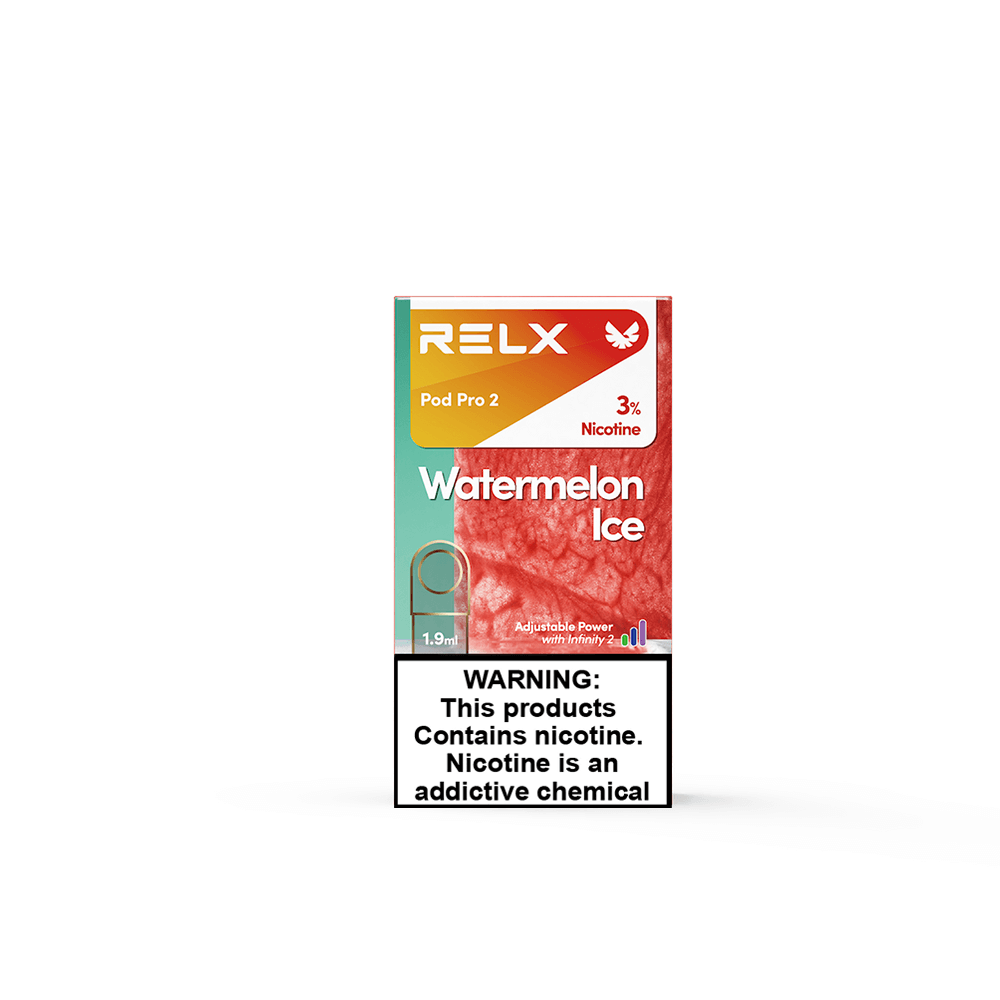 relx pod watermelon Relx Watermelon Ice Pod 3% (Without Battery) – Shams Shopping Centre
