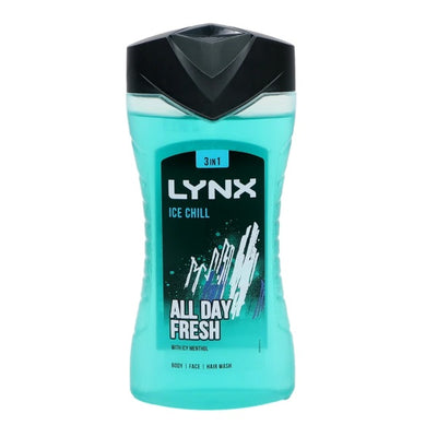 LYNX Ice Chill Menthol Body Wash 225ml - Shams Shopping Centre Lynx