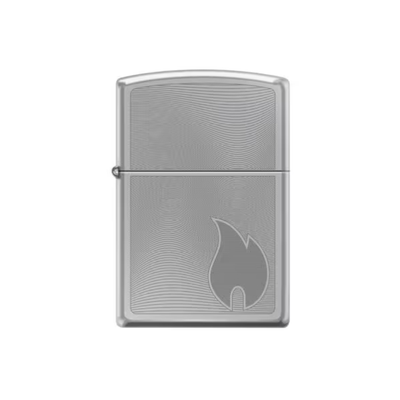 Zippo 250 400873 Flame Chrome Design - Shams Shopping Centre Zippo