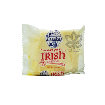 Glenstal Irish Extra Mature Chaddar Cheese 200g - Shams Shopping Centre Glenstal