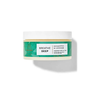 BBW Aromatherapy Breathe Deep Eucalyptus & Lavender Body Butter 185g - Shams Shopping Centre Bath & Body Works