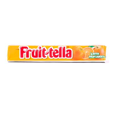 Fruit tella Chewy Toffee Orange 36gm - Shams Shopping Centre Fruit Tella