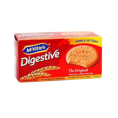 Mcvities Digestive Original 250g - Shams Shopping Centre Mcvities