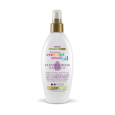 Organix Ogx Frizz Defying Coconut Miracle Oil Hair Spray 177ml - Shams Shopping Centre Organix