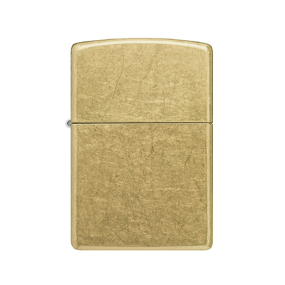Zippo 48267 Regular Street Brass - Shams Shopping Centre Zippo