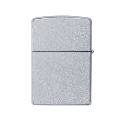 Zippo 205 184691 Reg Satin Chrome Bul - Shams Shopping Centre Zippo