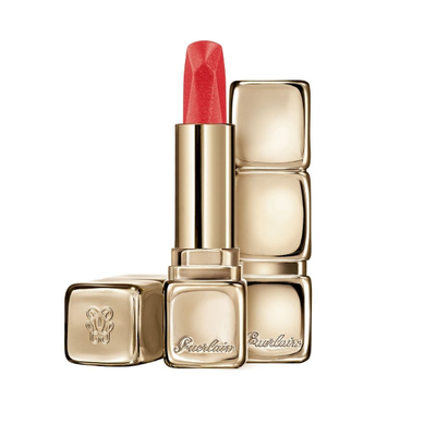 Guerlain KissKiss Liquid Lipstick 545 Coral Zirkon - Shams Shopping Centre Guerlain