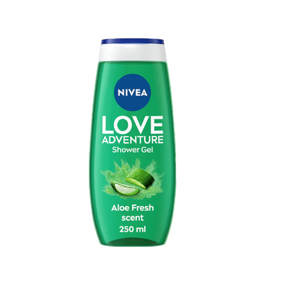 Nivea Love Adventure Aloe Shower Gel 250ml - Shams Shopping Centre Nivea