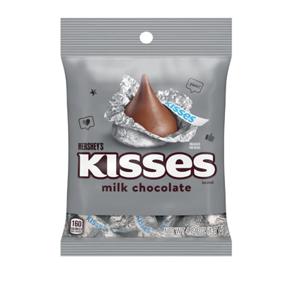 Hershey Milk Chocolate Kisses Bag 137g - Shams Shopping Centre Hersheys