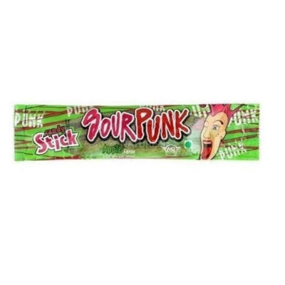 Sour Punk Candy Stick Apple 20g - Shams Shopping Centre Sour Punk